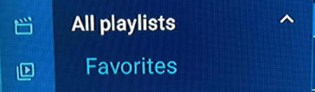 Favorites in All Playlists
